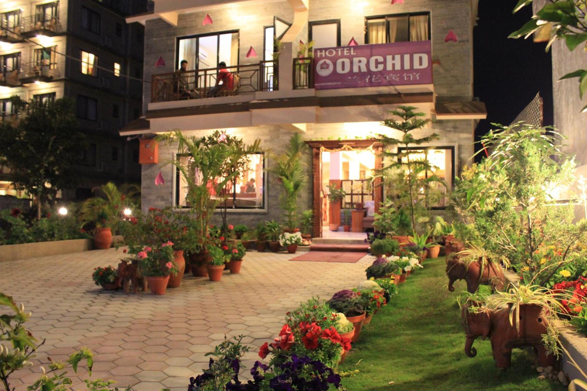 Hotel Orchid Покхара Екстер'єр фото